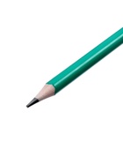 Набор карандашей чернографитных Calligrata. Classic, 12 штук, HB, с ластиком, трёхгранные, пластиковые, зелёный корпус - Фото 5