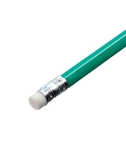 Набор карандашей чернографитных Calligrata. Classic, 12 штук, HB, с ластиком, трёхгранные, пластиковые, зелёный корпус - Фото 6