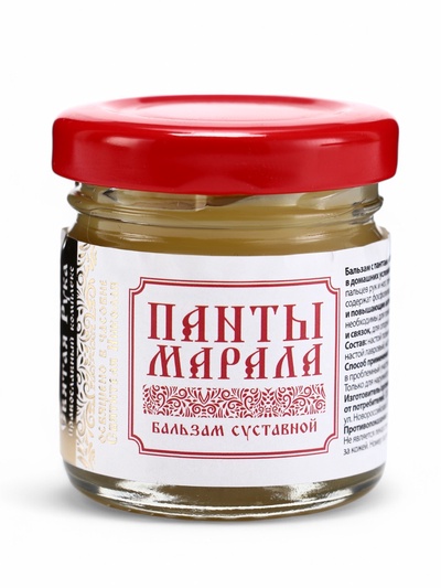 Бальзам Панты марала суставной "Святая рука", 30 мл