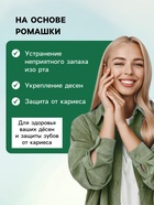 Органическая паста зубная черная с Ромашкой, "Святая рука", 50 мл - Фото 2