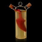 Бутыль 2 в 1 для соусов и масла «Фьюжн. Перчик», 300/50 мл - Фото 2