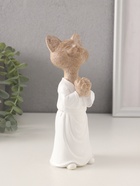 Фигурка полистоун «Кот-мастер карате», 6.5×6.5×18.5 см - Фото 2