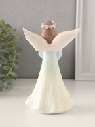 Фигурка полистоун «Девушка-ангел в нежно-голубом платье, руки-сердце», 9.5×6.5×16 см - Фото 3