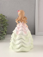 Фигурка полистоун «Девочка-зефирка», розово-зелёный, 11.5×10.5×18.5 см - Фото 3