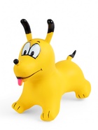 Попрыгун ZABIAKA «Собачка», 56×32×53 см, жёлтый - Фото 5