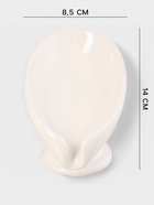 Мыльница Essence, керамика, белая - Фото 3