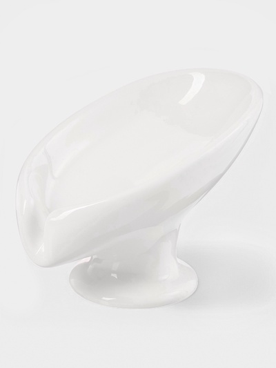 Мыльница Essence, керамика, белая