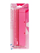 Резак для бумаги роликовый А5, до 3 листов, безопасное, розовый - Фото 1