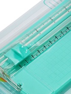 Резак для бумаги роликовый А5, до 3 листов, безопасное, зеленый - Фото 3