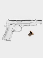 Штоф «Пистолет», 250 мл, стекло, прозрачный - Фото 2