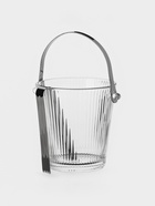 Ведро для льда «Риф», 900 мл, 15.5×14×13.5 см, с щипцами, стекло, прозрачное - Фото 2