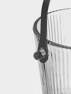 Ведро для льда «Риф», 900 мл, 15.5×14×13.5 см, с щипцами, стекло, прозрачное - Фото 4