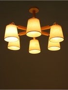 УЦЕНКА Люстра 1051/6WT E27 60 Вт белый 76×76×45 см BayerLux - Фото 3