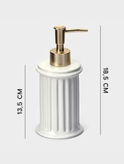 Набор для ванной SAVANNA «Ретро», 4 предмета, дозатор для мыла, 2 стакана, мыльница - Фото 3