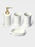 Набор для ванной SAVANNA «Ретро», 4 предмета, дозатор для мыла, 2 стакана, мыльница - Фото 8