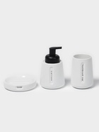 Набор для ванной SAVANNA «Мини», 3 предмета, пенный дозатор для жидкого мыла, стакан, мыльница - Фото 5