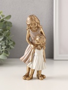 Фигурка полистоун «Старшая и младшая сестрёнки», 6.5×5.5×14 см - Фото 1