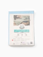 Простыня на резинке 2-спальная KUPU-KUPU, 180×200+20 см, голубая, трикотаж - Фото 10