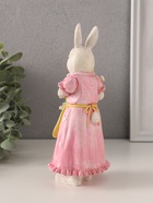 Фигурка полистоун «Мама крольчиха с дочкой, в нарядных платьях», 8.5×7.5×19.5 см - Фото 4