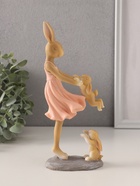 Фигурка полистоун «Зайки. Мама с детьми», 9.5×6×22.5 см - Фото 5