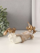 Фигурка полистоун «Клоун с птичкой в ладони», бело-бежевый, 20.5×7×8.5 см - Фото 3