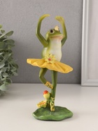 Фигурка полистоун «Лягушка-царевна в пачке балерины», 9.5×9×20 см - Фото 2