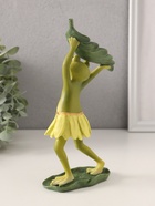 Фигурка полистоун «Лягушонок в набедренной повязке из листьев», 11×5×20 см - Фото 4