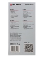 Миксер BRAYER 1302BR, ручной, 800 Вт, 5 скоростей, 2 насадки, чёрно-серый - Фото 9