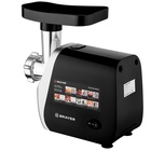 Мясорубка BRAYER 1608BR, электрическая, 2000 Вт, реверс, 3 диска, 4 насадки, 2 кг/мин - Фото 3