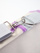 Сумка-переноска с органайзером и окном, 45 х 24 х 34 см, бело-сиреневая - фото 809238445