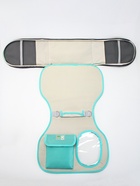 Сумка-переноска с органайзером и окном, 45 х 24 х 33 см, бело-мятная - фото 809238450