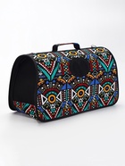 Сумка - переноска для животных «Иллюзия», размер L, 53×21×29 см - Фото 5