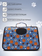 Сумка - переноска для животных «Спорт», размер M, 40×21×27 см, голубая - Фото 3