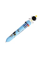 Ручка шариковая автоматическая 10-ти цветная, стержень 0,7мм, АстронавтМИКС 1965564