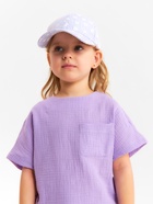 Топ из муслина для девочки KAFTAN, рост 98 см, лиловый 9939379 - фото 14333189