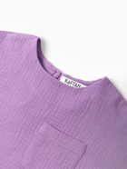 Топ из муслина для девочки KAFTAN, рост 116 см, лиловый 9939382 - фото 14550978