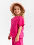 Топ из муслина для девочки KAFTAN, рост 128 см, розовый 9939444 - фото 14333256