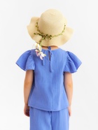 Топ из муслина для девочки KAFTAN, рост 128 см, фиолетовый 9939510 - фото 14333352