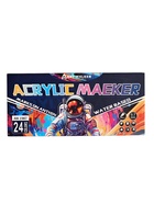 Набор акриловых маркеров 24 цвета, конусный наконечник 0.7 мм, для рисования - Фото 4