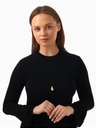 Чокер/кулон на шнурке «Капля» на шнурке, цвет золото - Фото 4