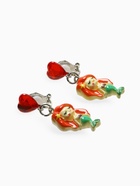 Серьги-клипсы детские «Выбражулька» русалочка с сердцем кристалл, цветные - Фото 5