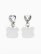 Серьги-клипсы детские «Выбражулька» панда с сердцем кристалл, цветные - Фото 5