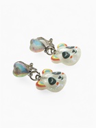 Серьги-клипсы детские «Выбражулька» панда с сердцем кристалл, цветные - Фото 6