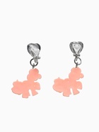 Серьги-клипсы детские «Выбражулька», единорог с сердцем кристалл, цветные - Фото 3