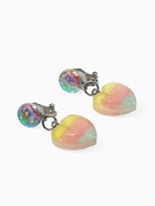 Серьги-клипсы детские «Выбражулька» сердце с кругом кристалл, цветные - Фото 5