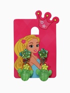 Серьги-клипсы детские «Выбражулька» кактус с звездой кристалл, зелёные - Фото 6