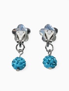 Серьги-клипсы детские «Выбражулька. Шамбала и звездой кристалл», голубые - Фото 4