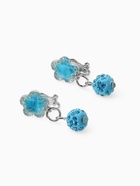 Серьги клипсы детские «Выбражулька. Шамбала и звездой кристалл», голубые - Фото 5