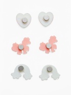 Серьги-клипсы детские на магните Выбражулька «Ассорти», 3 пары - Фото 3