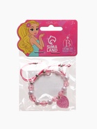 Браслет детский «Выбражулька» на затяжке, сердце с бусинами, розовый - Фото 8